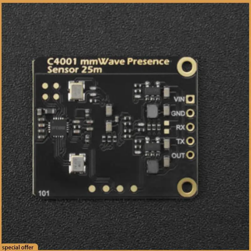 A68Z Mmwave C4001 24 GHz Sensor für Echtzeitüberwachung, Tracking-Geschwindigkeitserkennungssensor