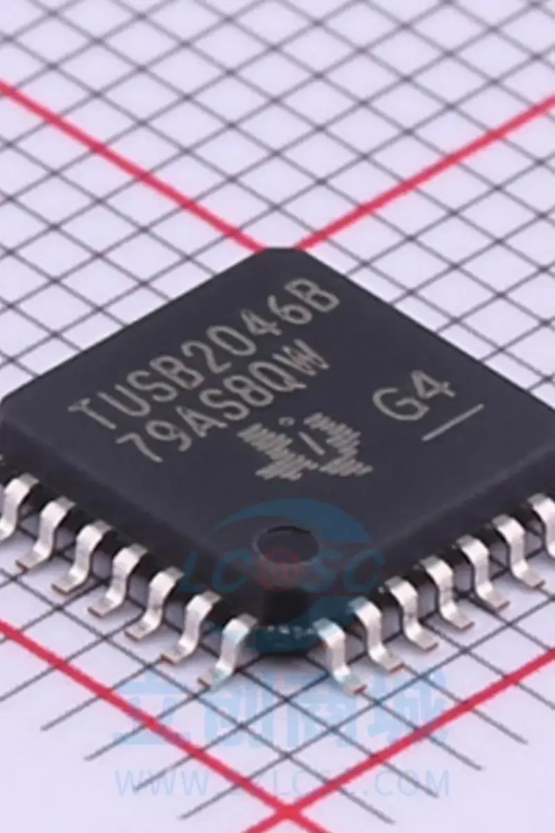 10 STKS/PARTIJ TUSB2046BVFR Logo TUSB2046B USB Interface Controller IC QFP32 Nieuwe Originele Op Voorraad