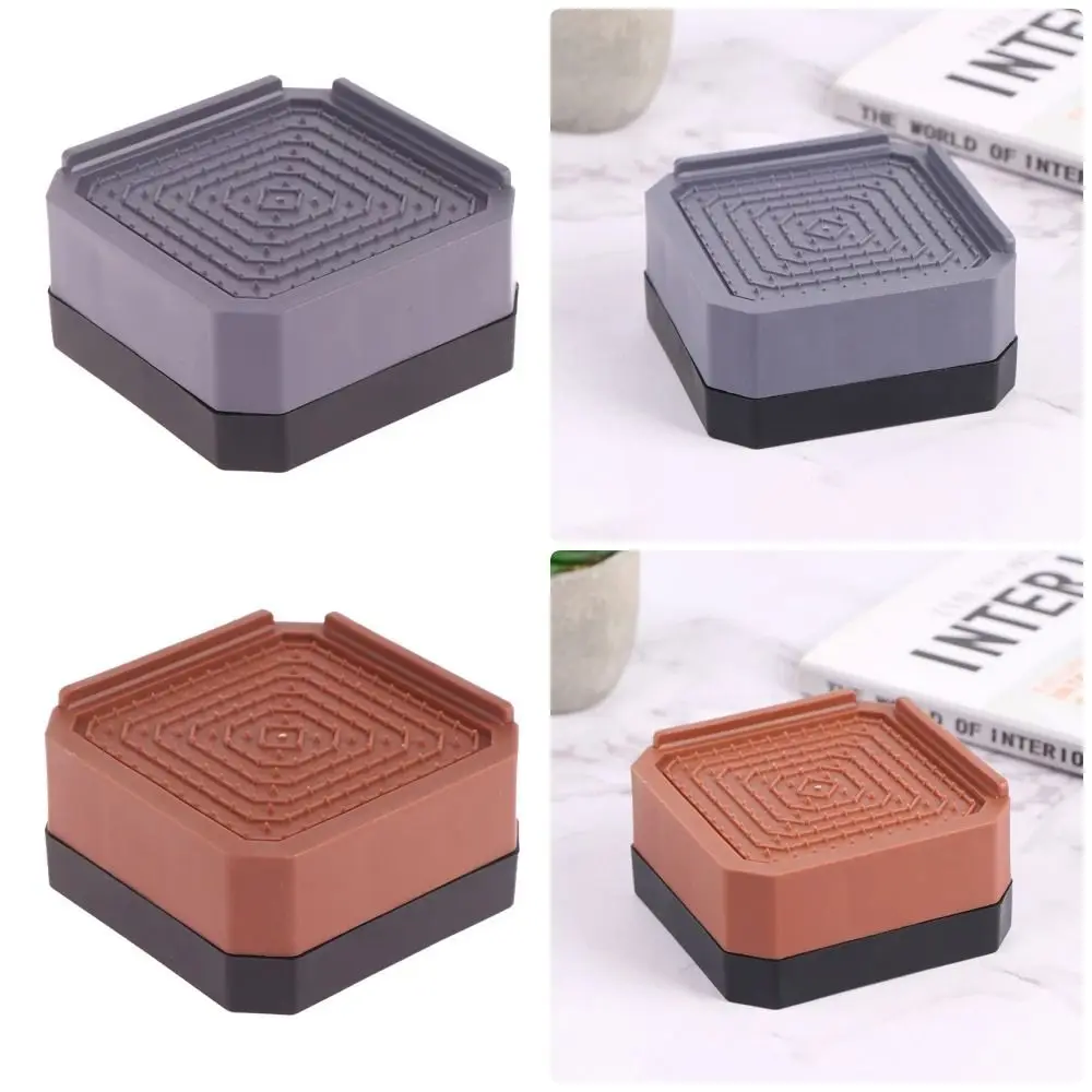 

1/4Pcs Height Extenders Table Leg Pads Waterproof Square Chair Feet Protector Antislip Booster Cushion Furniture Legs Cushion