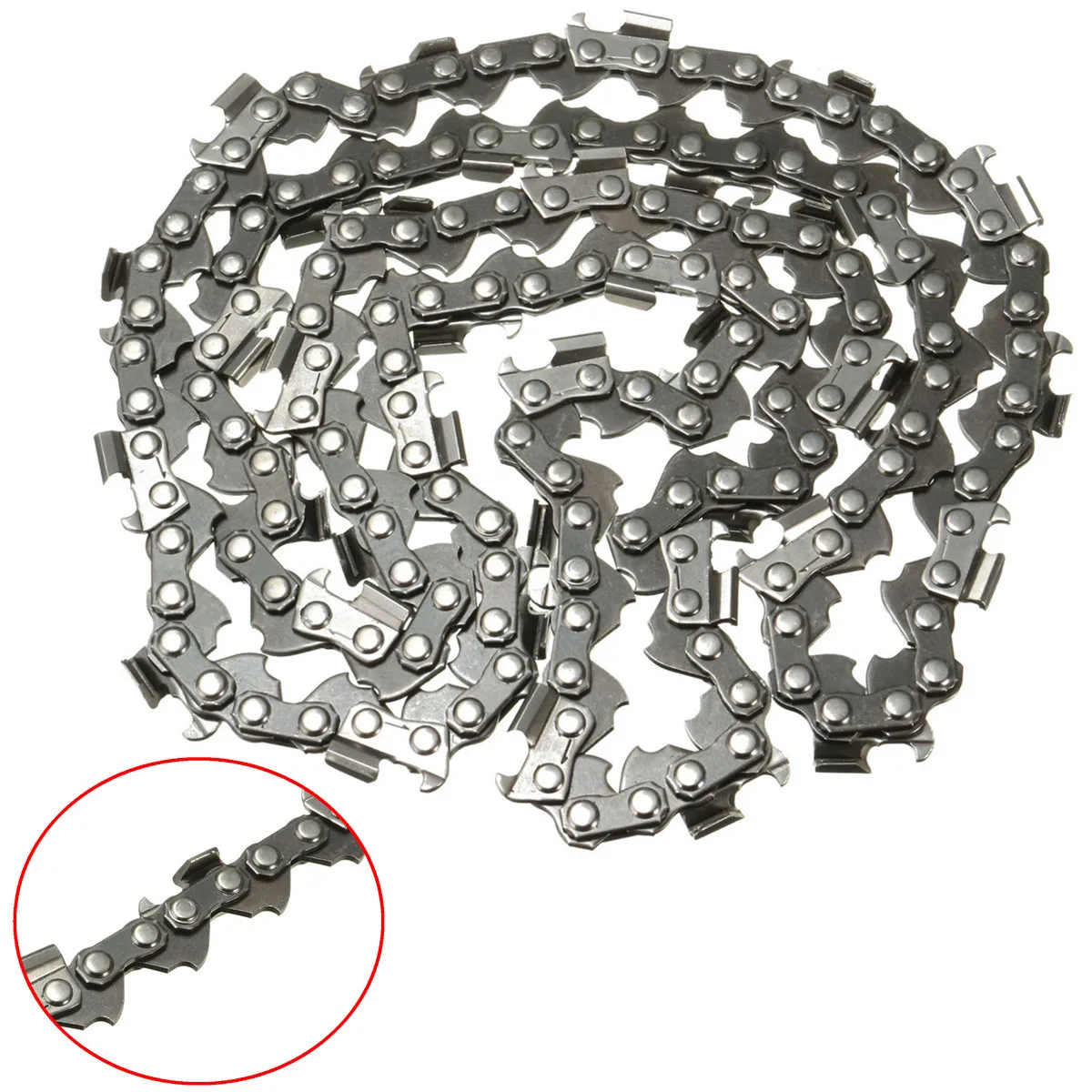20'' 76-Links Replacement Chainsaw Saw Mill Ripping Chain For Timberpro 62CC New for Portable Chain Saw Mill Cutting smooth