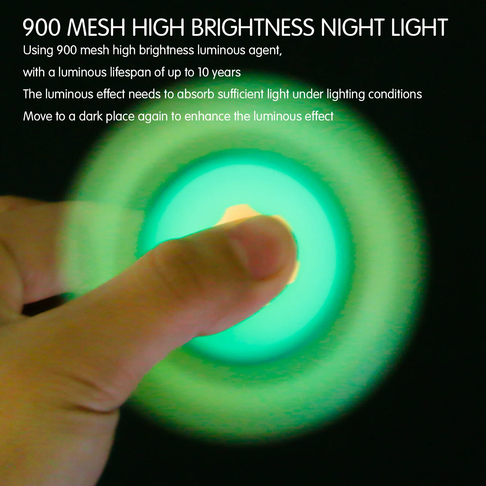 Fingertip Spinning Tops Gyroscope Toy Anti-anxiety Launch Gyro Rotating Toy for Children Adults Indoor Outside Toys