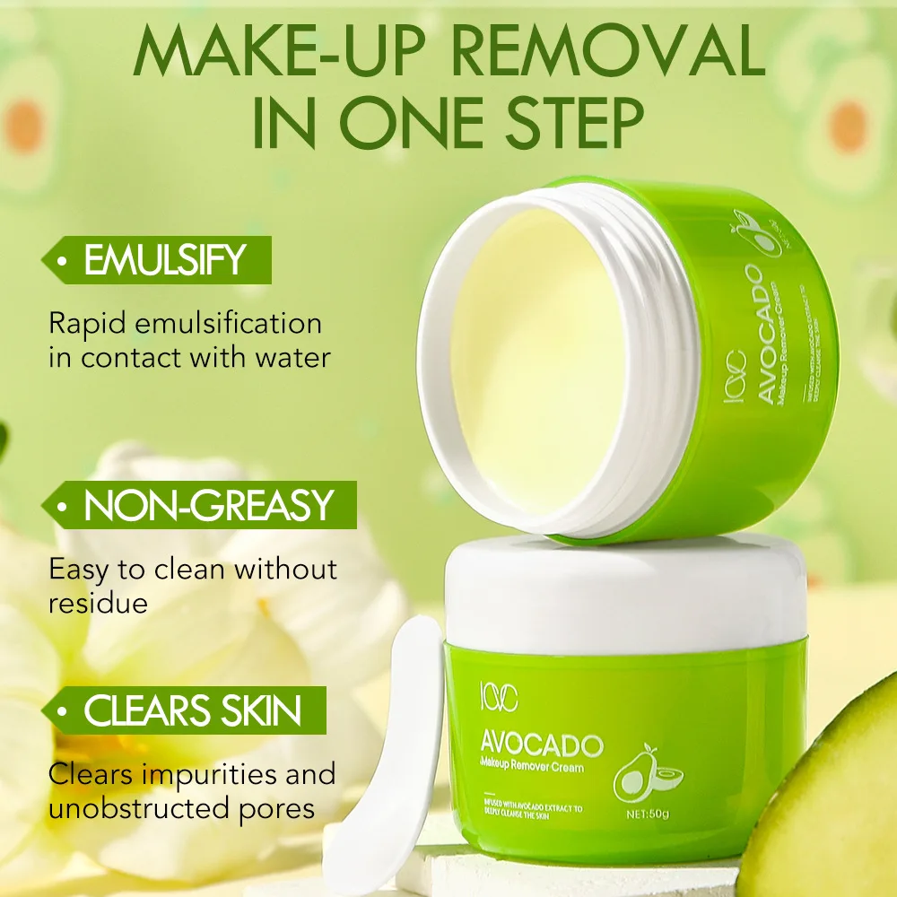 Best Selling ICVC Avocado Cleansing Cream Easy Makeup Remover Moisturizing