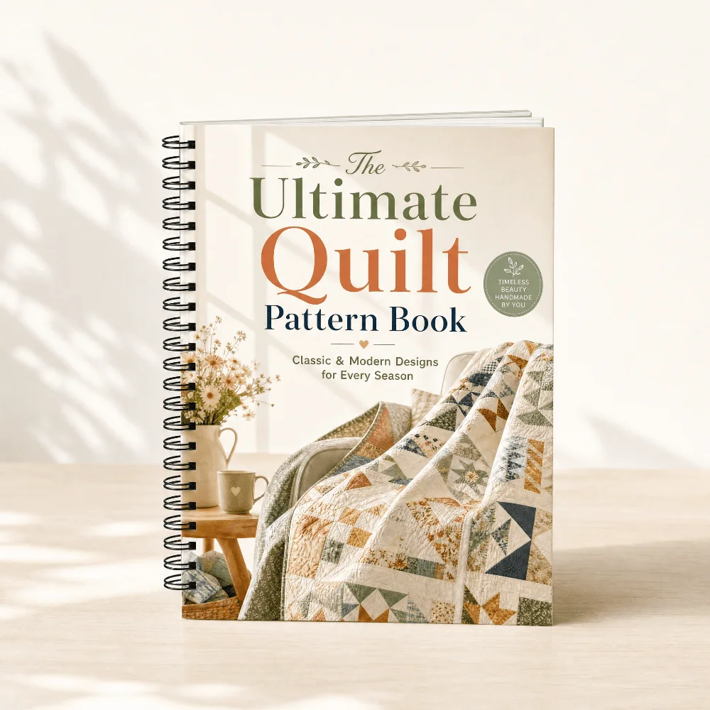 The Ultimate Quilt Pattern Book-The Ultimate Quilt Pattern Book, Modern & Farmhouse Quilting Designs, Patchwork Sewing Templates