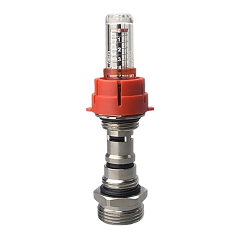 Medidor fluxo água atualizado, controle temperatura visualizado com acessório distribuidor água confiável para