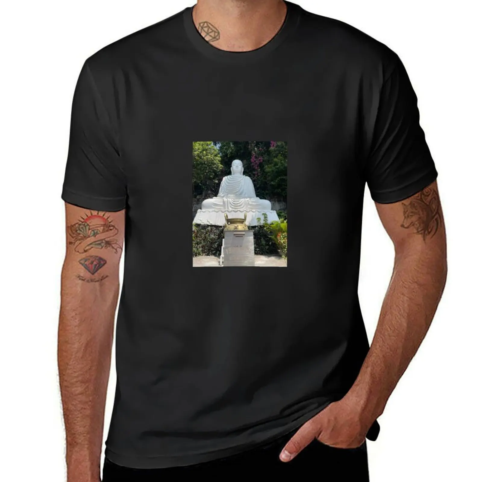 Sitting budda T-Shirt aesthetic clothes Short sleeve tee mens graphic t-shirts big and tall