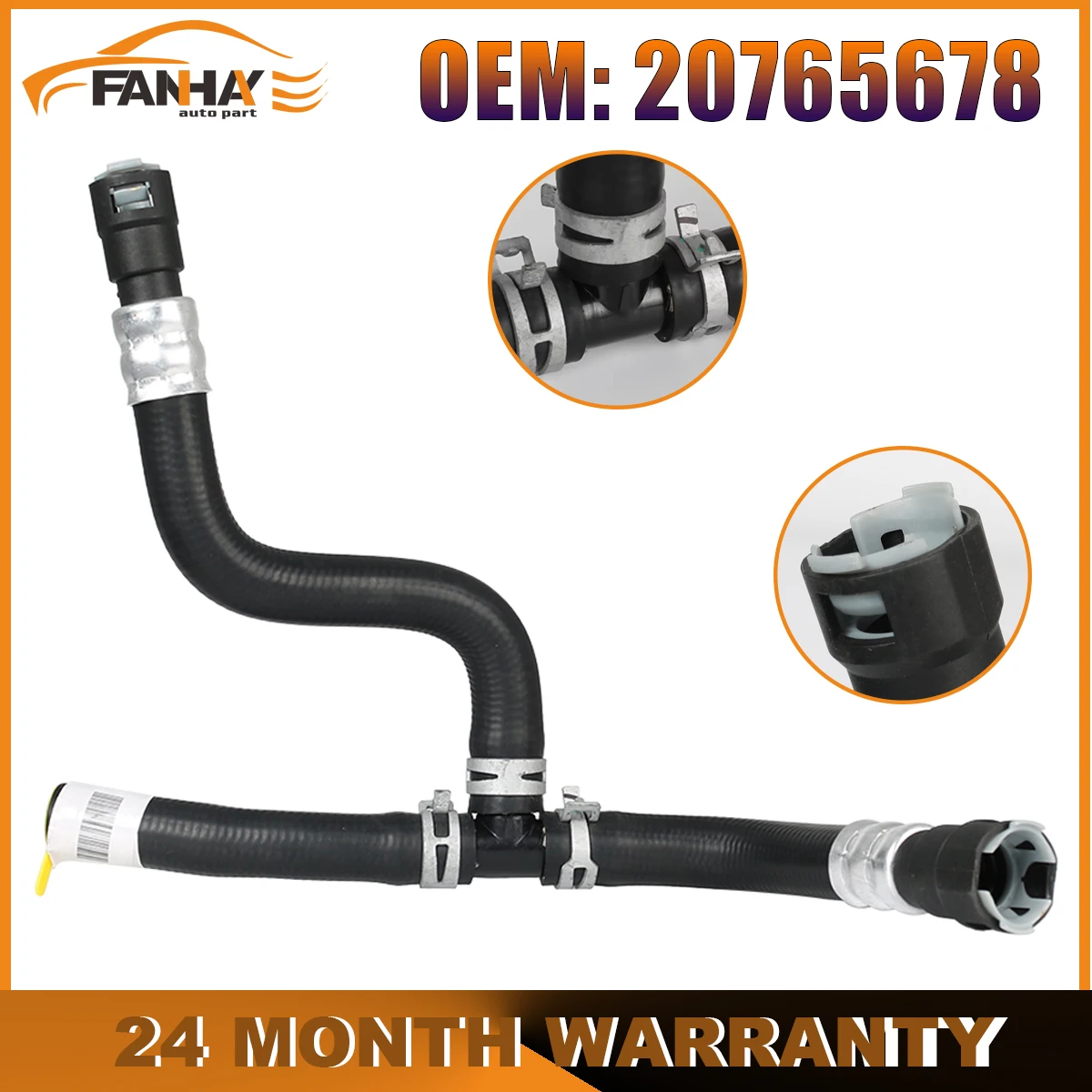 

New 20765678 Inlet Heater Hose For Chevrolet Traverse For Buick Enclave For GMC Acadia For Saturn Replacement Kit