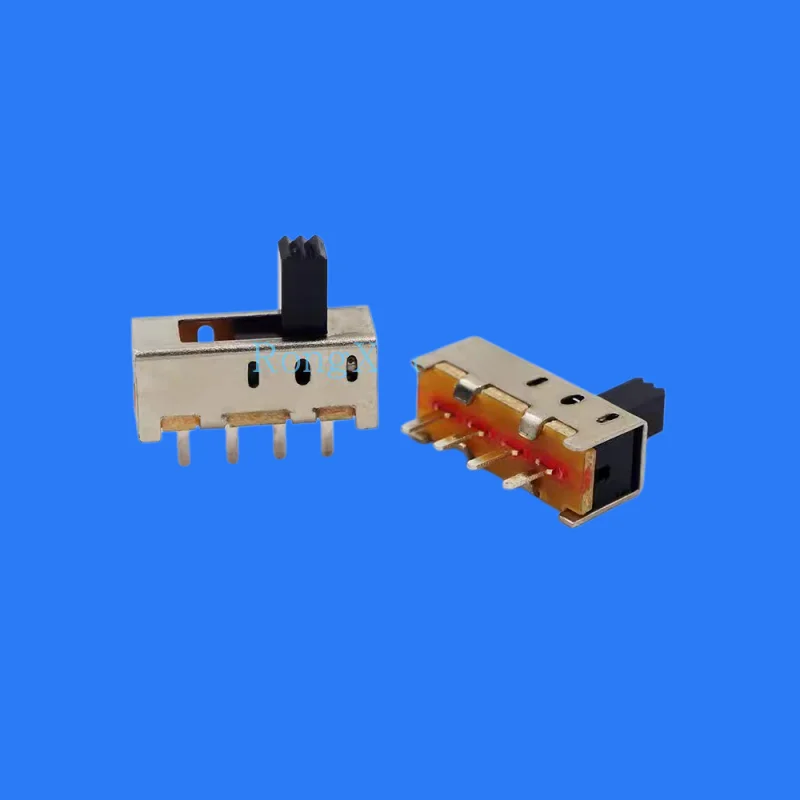 100pcs/ SS-13F11(1 P3T) toggle power switch 13F01/13F06/3 gear four-legged vertical without fixed feet