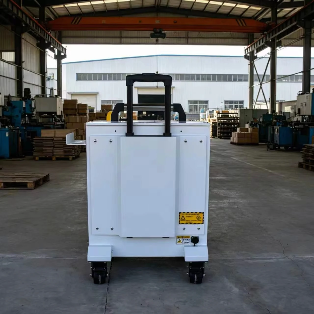 Compact Trolley Case Pulse Laser Cleaning Equipment 200W 300W, Universal Rust Removal Laser Machine For Metal Mold