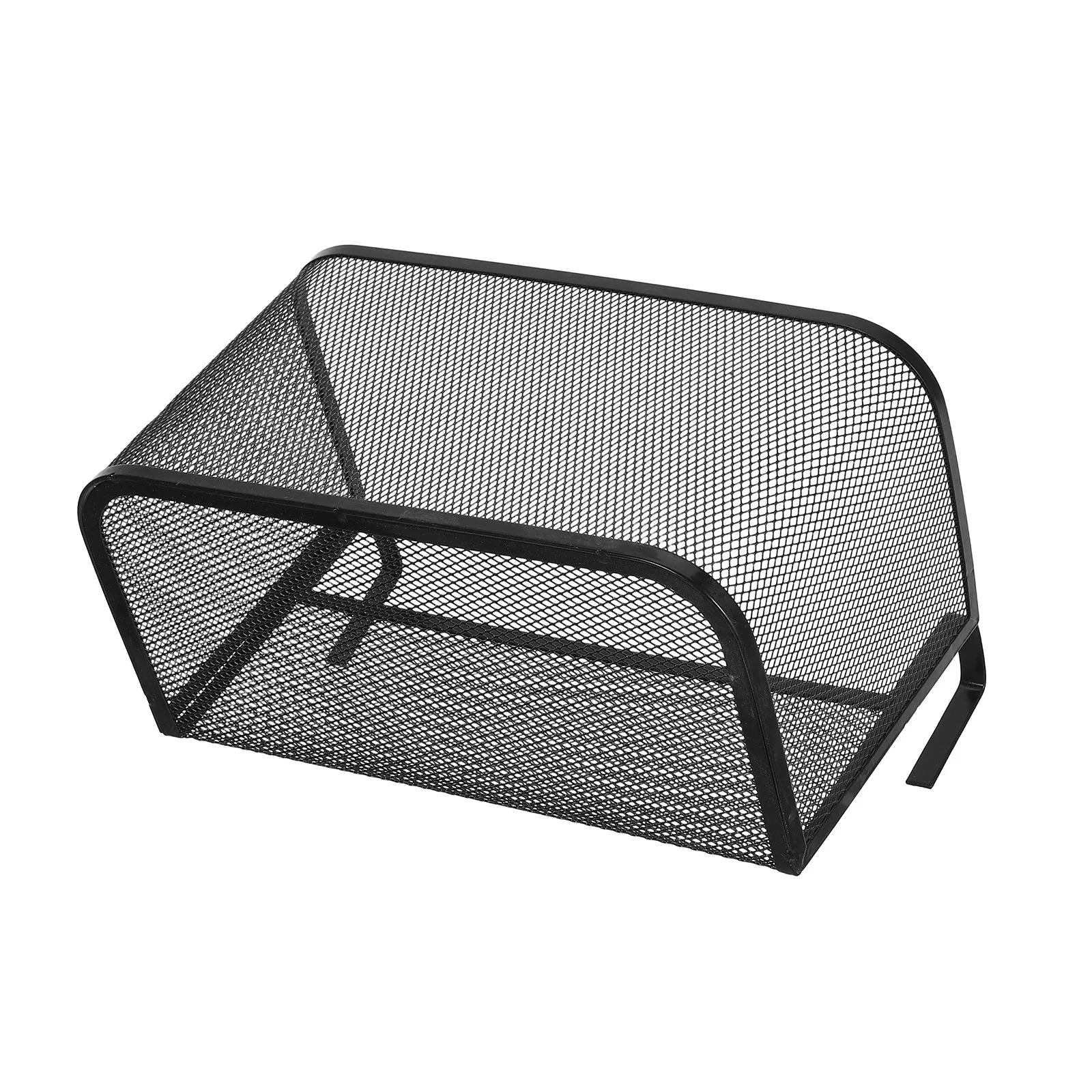 Hanging Bedside Storage Basket Metal Dorm Bed Shelf Organizer for Bunk Beds Bed Caddy Remote Phone Glasses Book Holder Wire