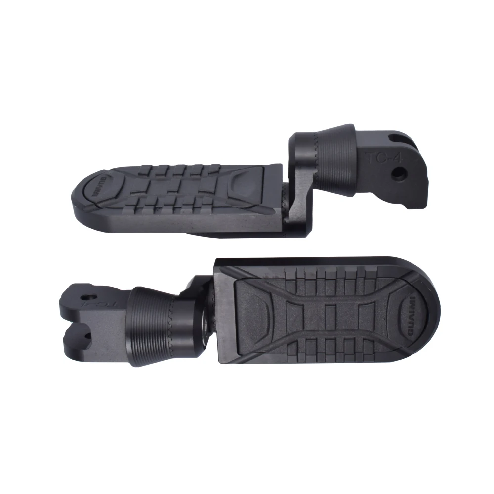 For Ducati Supersport / S 2017 to 2020 Supersport 950 / S 2021 Motorcycle Footrest Rotatable Rider Foot Pegs Rests Front