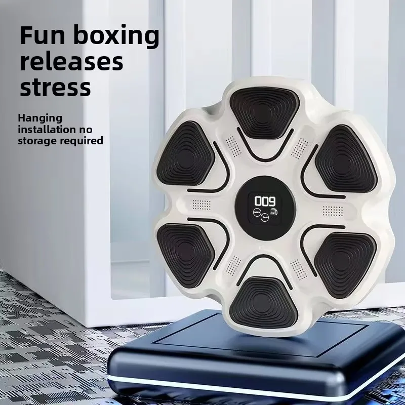 New Smart Music Boxing Machine Adult Sports Fitness Boxing Trainer Home Exercise Response Training Boxing Wall Target
