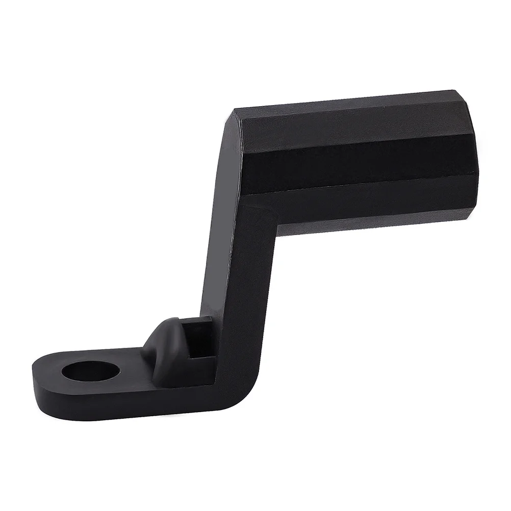

Motorcycle Electric Car Rearview Mirror Extension Mount Bracket Holder Black Compact Lightweight Multi-Use Motorbike Bracket