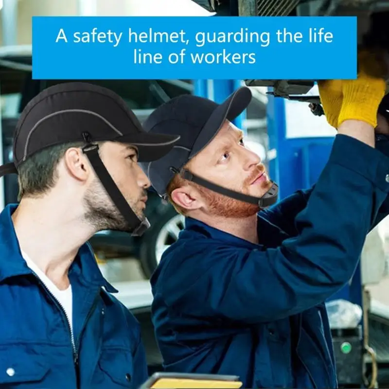 

High Impact Resistant Outdoor Safety Hat Shock Absorption Headgear Breathable Sports Protective Hat For Adults K1YF