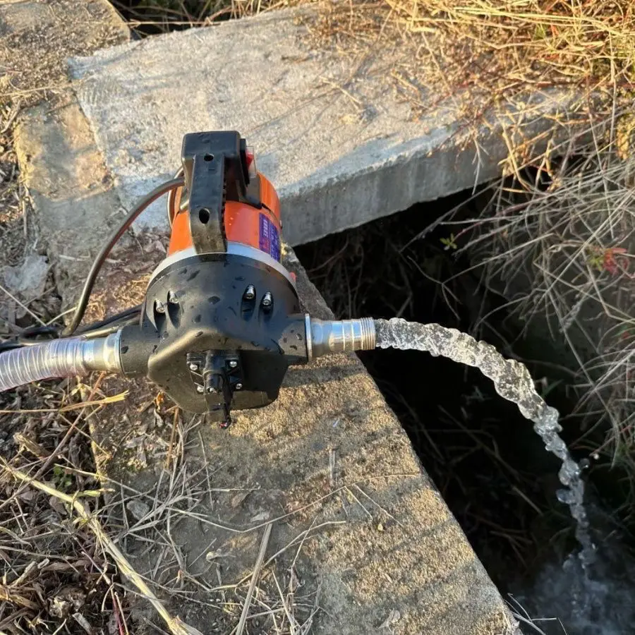 Stable Pneumatic Tools220V 1-inch Caliber Drone Dosing Artifact Pump Automatic Start-stop Self-priming High Pressure