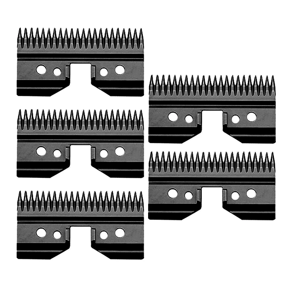 10 teile/los abnehmbare Edelstahl Blade metal Ersatz klingen für andis/wahl/oster a5 Hunde knipser – Detail 4
