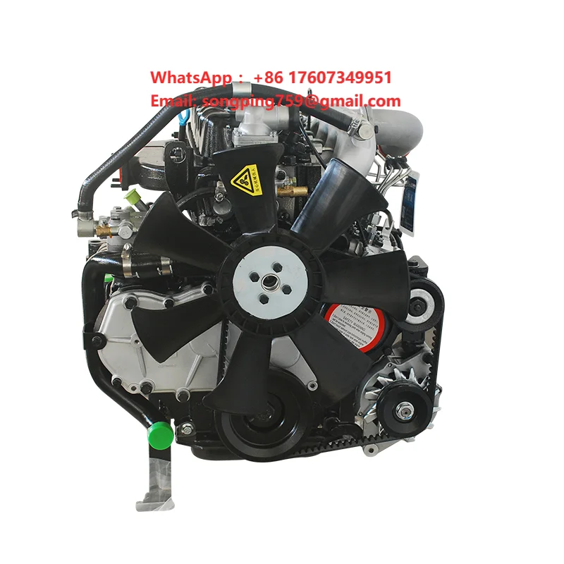Original Yunnei YN38GBZ 50kw/1500rpm FEV diesel Engine for Generator Set