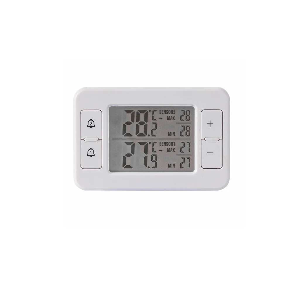 

Cold Storage Monitoring As Shown In The Picture Indoor Outdoor Thermometer Electronic Temperature Monitor ABS Material