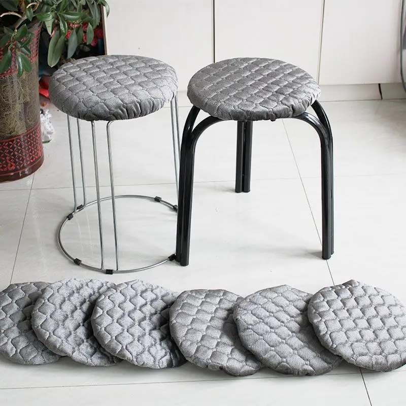 Four seasons round stool set of circular chair cushion cushion plush thickening cushion chair cushion stool mat