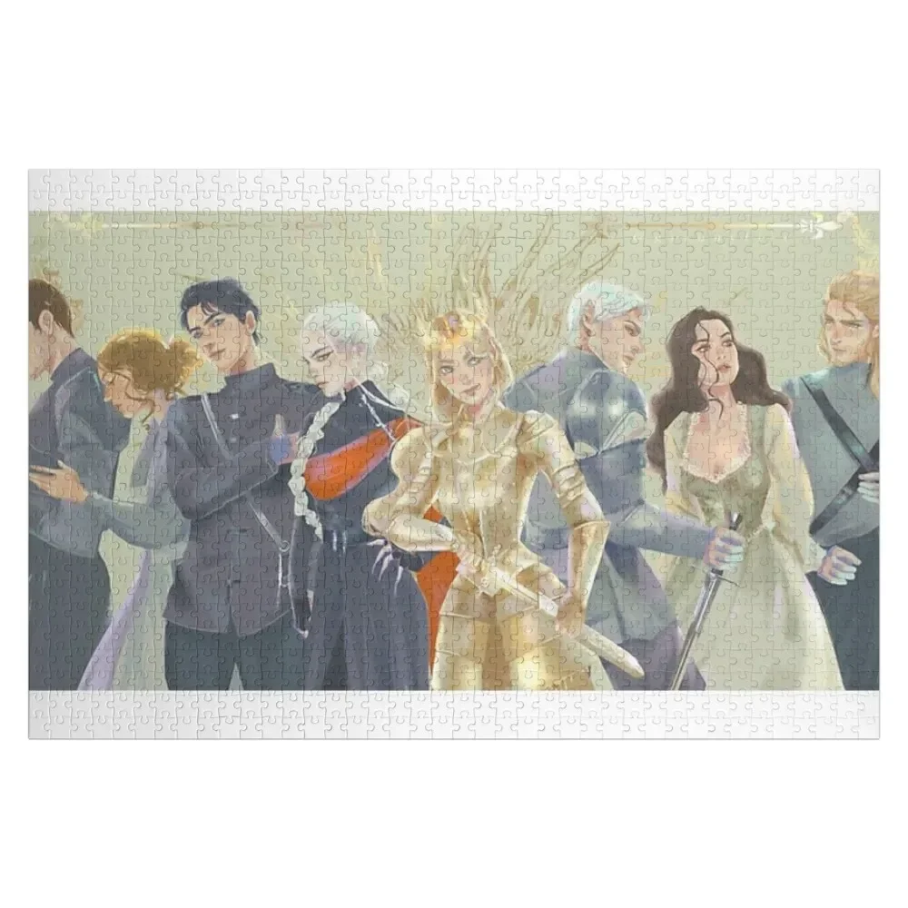 

Throne of glass wide Poster Jigsaw Puzzle Personalized Baby Toy Puzzle