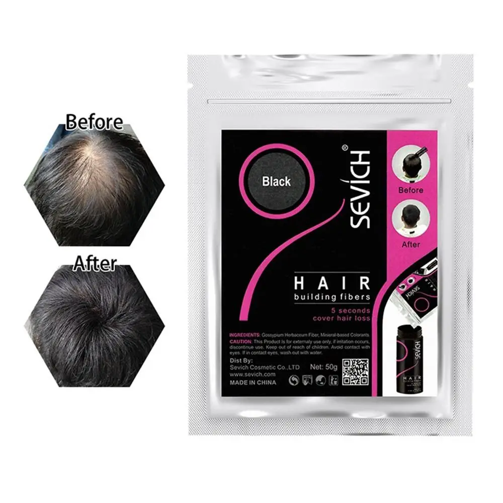 100g Quickly Natural Keratin 10 Color Hair Building Hair Loss Products Thicken Hair Hair Fiber Powder