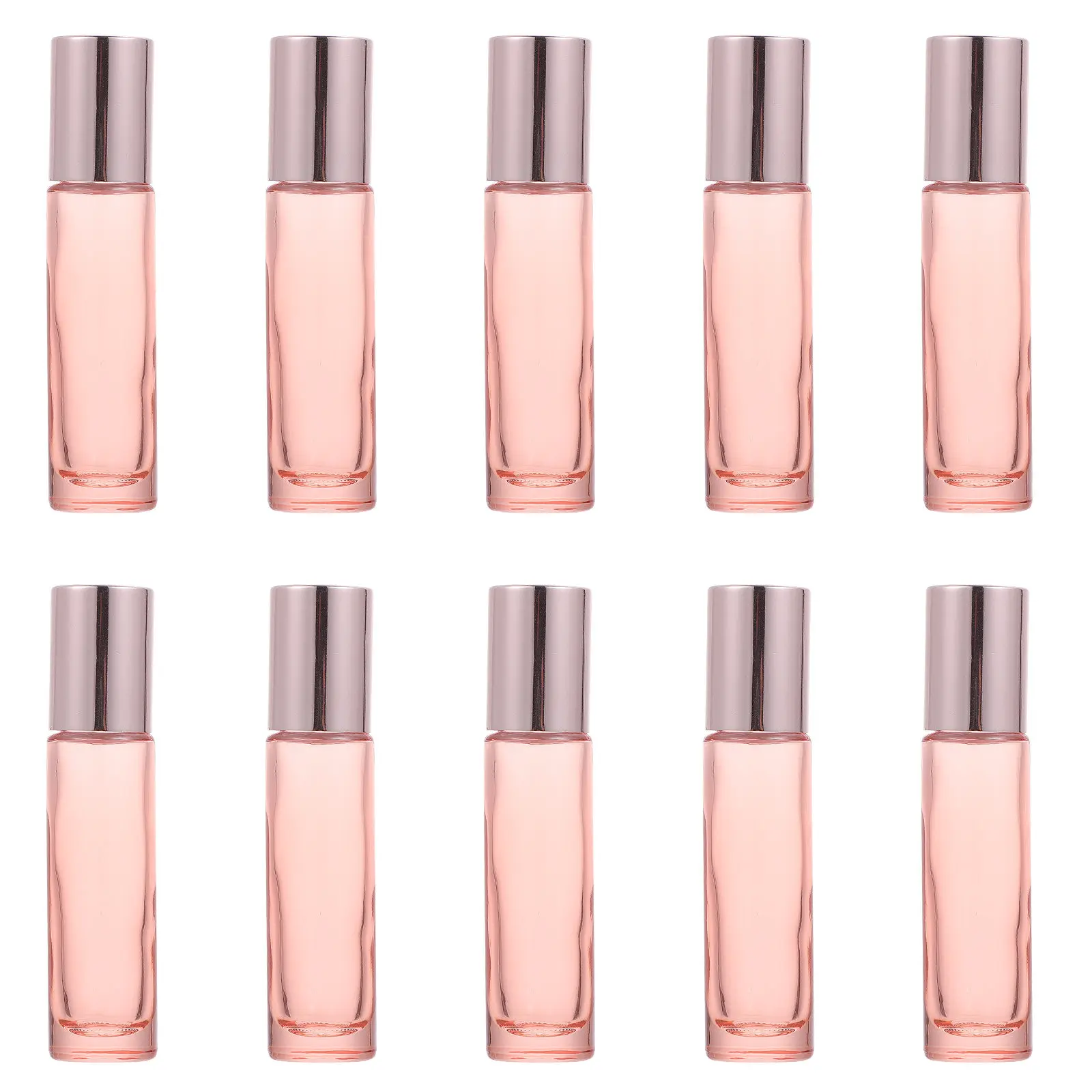 

Набор из 10 флаконов-роллеров: толстостеклянные портативные многоразовые емкости для эфирных масел с герметичными шариками из нержавеющей стали для путешествий