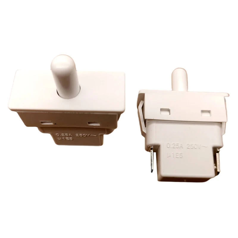 1pcs Momentary Door Push Button Switch ON-(OFF) Normally Closed For Kitchen Home Application Refrigerator Refriger