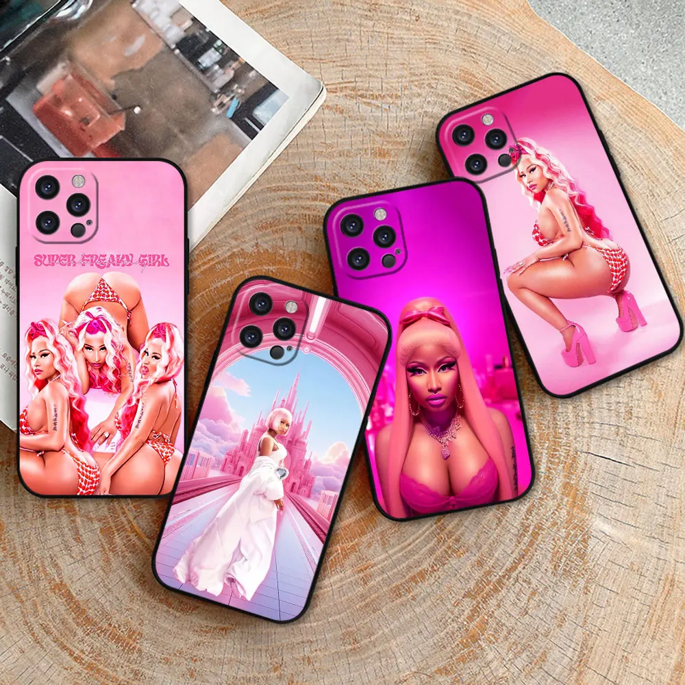 Nicki Minaj Rapper Pink Friday 2 Phone Case For Apple iPhone 15 14 16 13 12 11 Pro Max Mini 8 7 X XS XR SE Silicone Back Cover