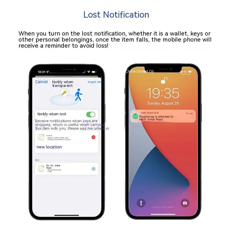 Smart GPS Air Tag Mini Tracker Bluetooth Smart Tag Child Key Wallet For Apple IOS System Find My APP Finder Pet Lost Tracker