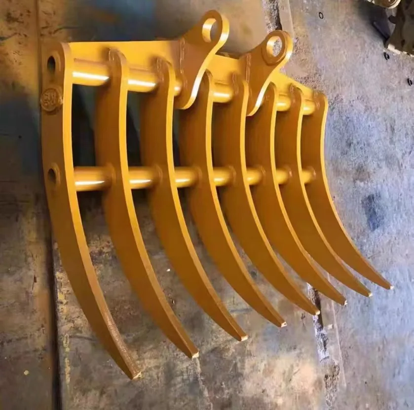 Manual Root Rake For Excavator And Tractors