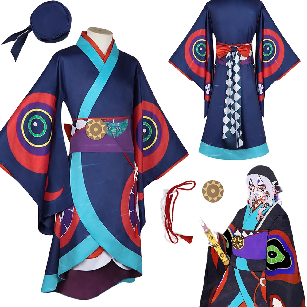 

Fantasia Hinezumi Yakusanashi Cosplay Clothing Hat 2025 Anime Disfraz Costume Adult Men Fantasy Halloween Carnival Party Clothes