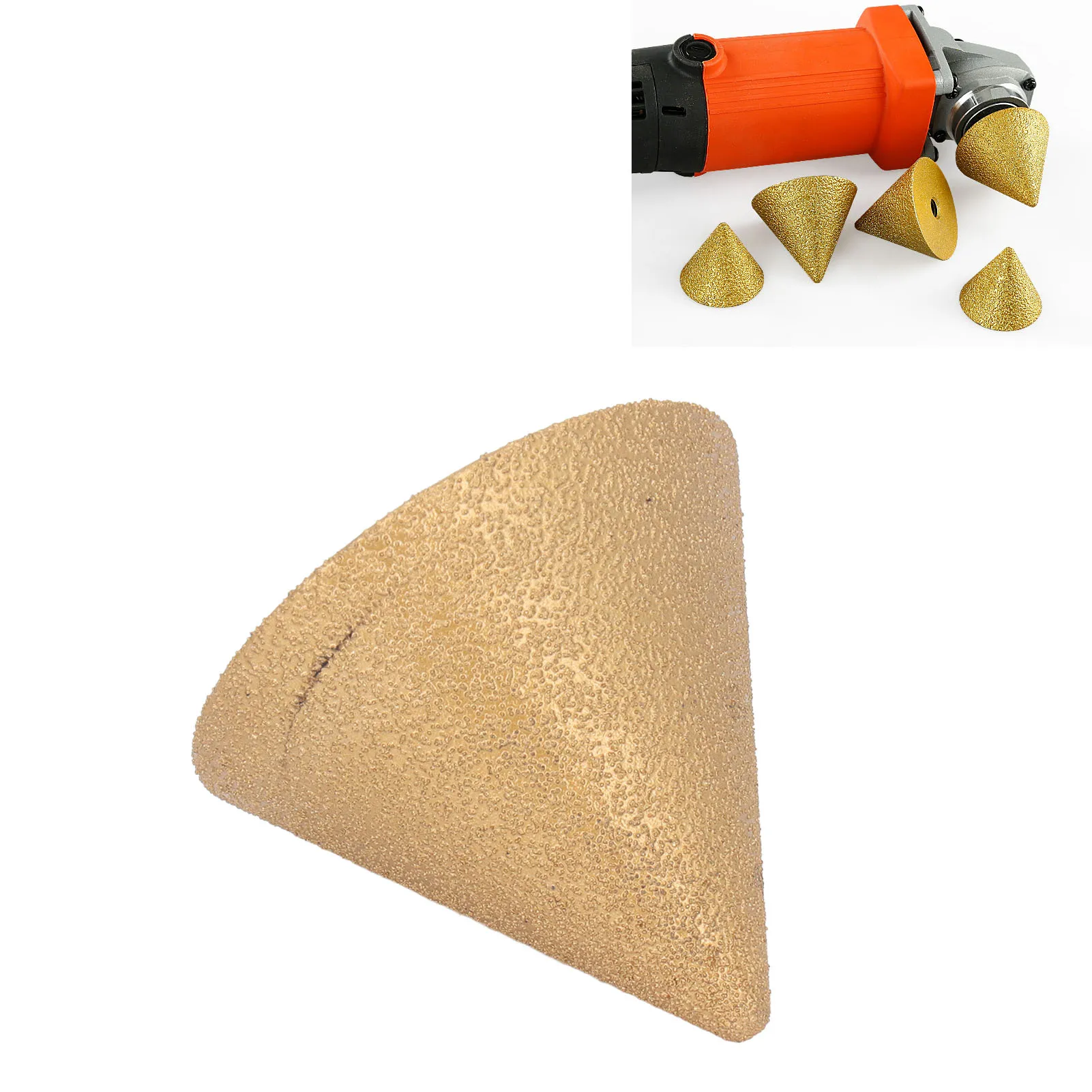

Diamond Beveling Chamfer Head M10xD50mm Hole Enlarging Shaping Chamfering Bit for Ceramic Marble Tile Hole Shaping Chamfer Bit
