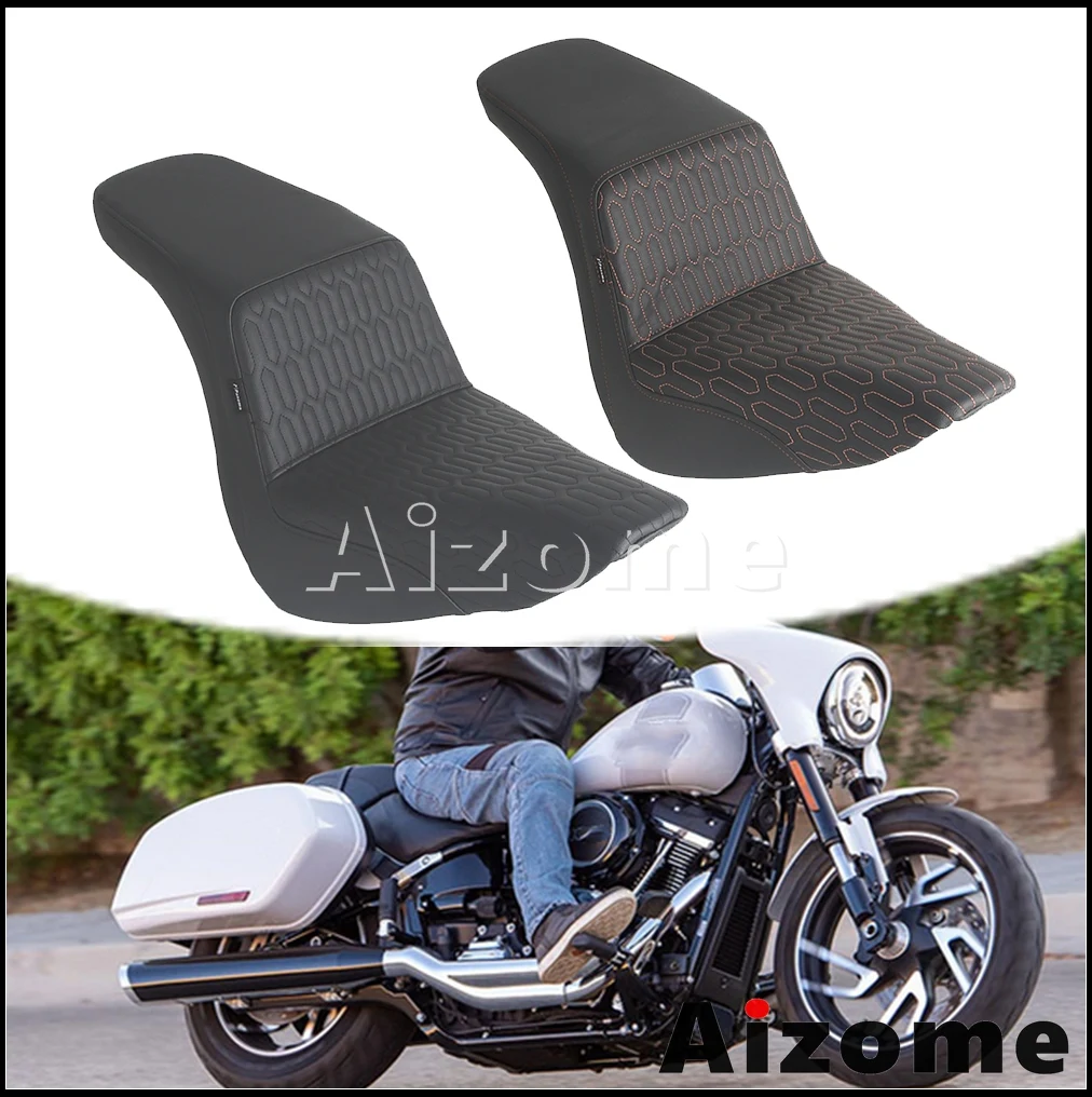 

Motorcycle Front Rear Seat Cushion Driver Passenger Two-Up Seat For Harley Softail Sport Glide Low Rider S ST 2018-2025 24 23 22