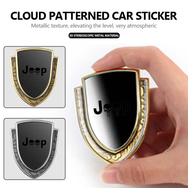 

Waterproof Exterior Car Decals Reflective Warning Strips for Jeep Compass Wrangler Grand Cherokee Styling