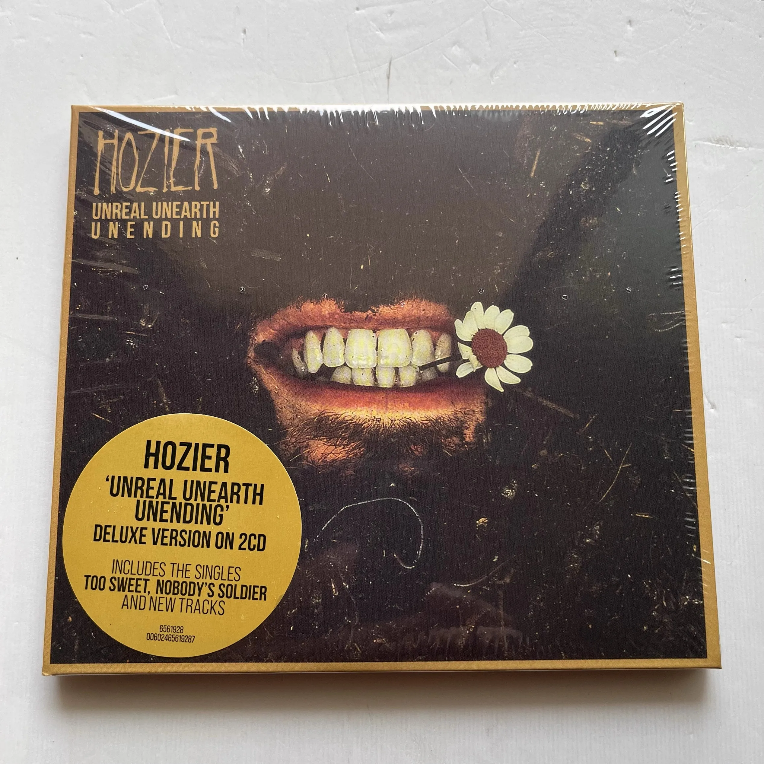 Balada Hozier Música CD Unreal Unearth Unending Álbum 2 pçs Gravação de Música Cosplay Walkman Carro Sonora Caixa Festa Coleção de Música