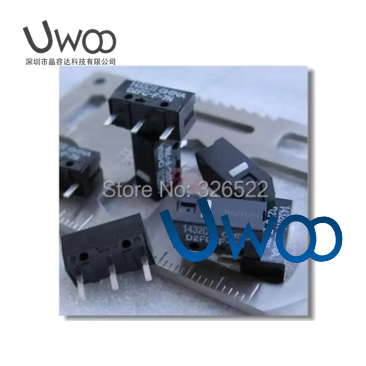 5PCS/LOT New Authentic OMRON Mouse Micro Switch D2FC-F-7N Mouse Button Fretting