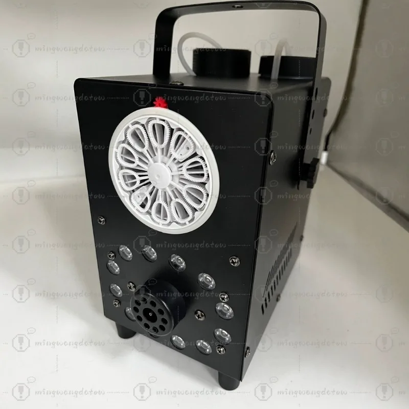 600W Smart LED Constant Temperature Stage Smoke Bubble Machine Mini Atmosphere Prop for Wedding Bar Party