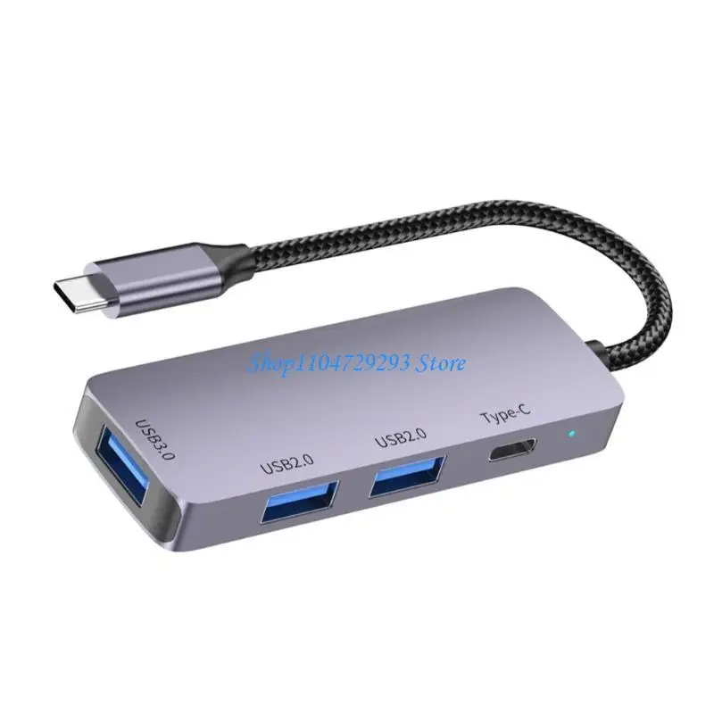 

Y2GD Тип C HUB 4 в 1 алюминиевом сплавном концентраторе с портами типа C и USB 2.0 USB C C