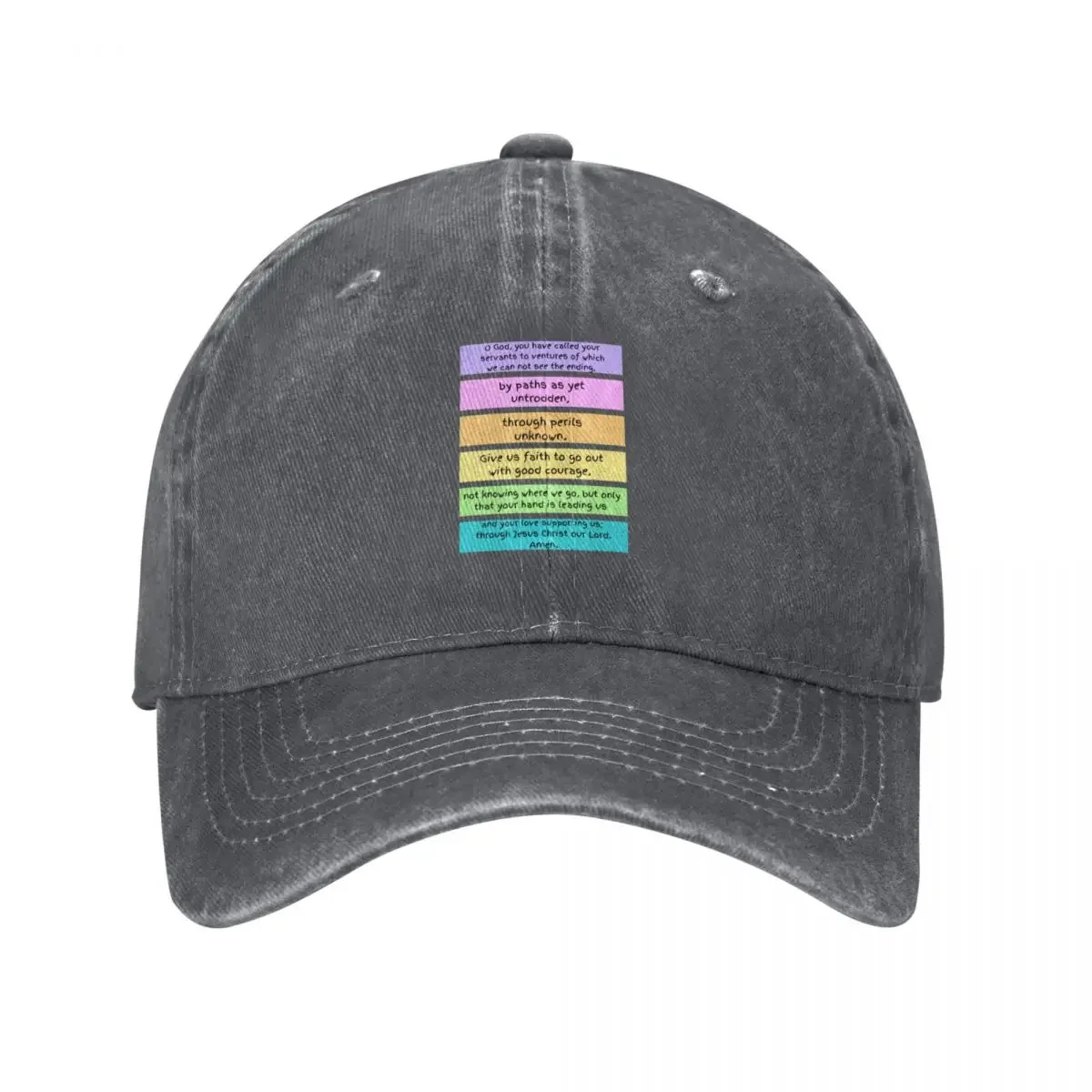 

Prayer of Good CourageCap Baseball Cap Anime Hat Mountaineering Women's Hats 2025 Men's