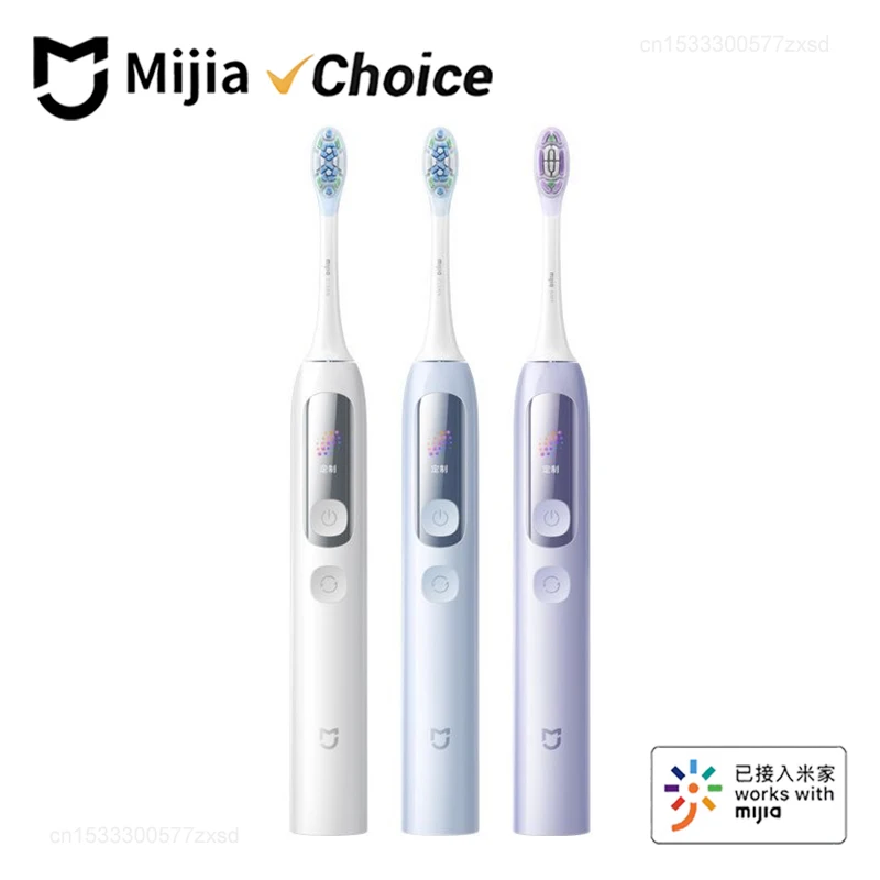 

Умная электрическая зубная щетка Mijia Smart Servo-Oscillation Pro с 4 режимами, водонепроницаемость IPX8, защита от повреждений при переноске, длительное время работы от батареи, приложение Mi Home