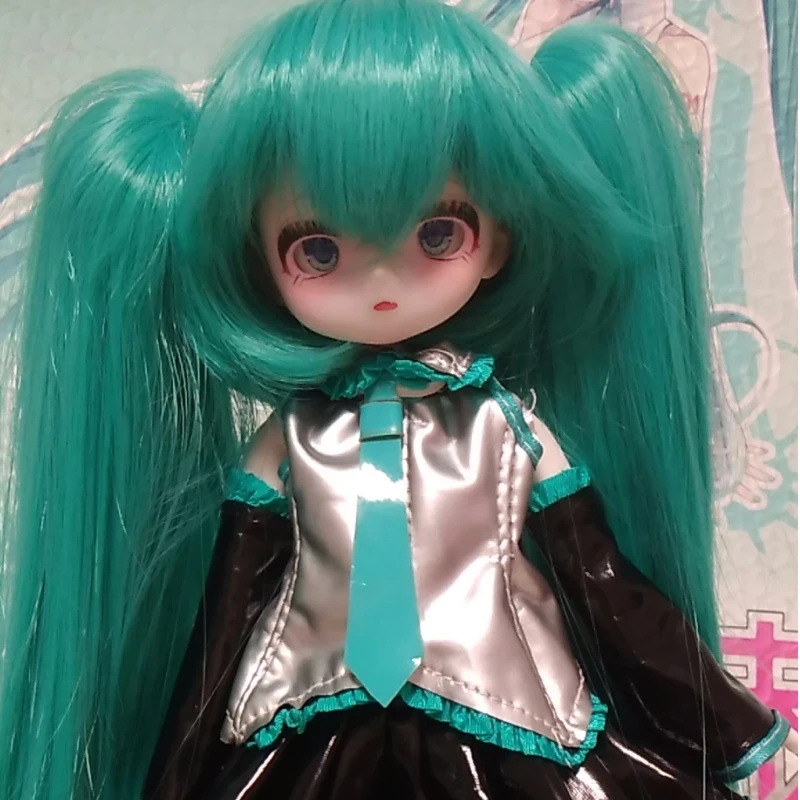 ミク 1/6 Bjd 人形かわいいおもちゃアクションフィギュアコレクタブルモデルガレージキットアニメ周辺デスクトップ装飾誕生日ギフト