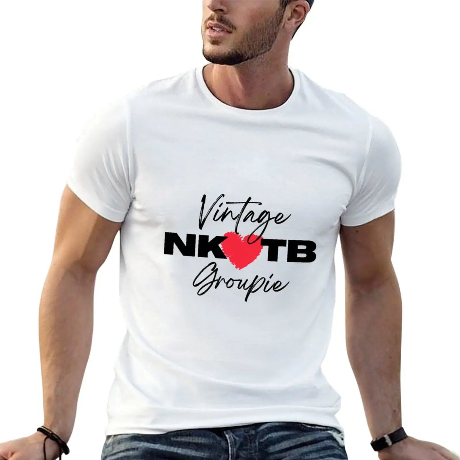 

100% NKOTB T-Shirt Groupie shirt t cotton shirt t designer Vintage man men