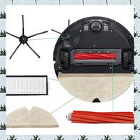 ABLG For Roborock Q7/Q7+/Q7 Max+/Q7 Max Plus Robot Vacuum Cleaner Main Side Brush Hepa Filter Mop Cloth Dust Bags Spare Parts