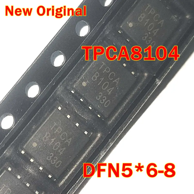 

New and Original TPCA8104 DFN5X6-8L 60V 40A Power MOSFET (P-ch single)