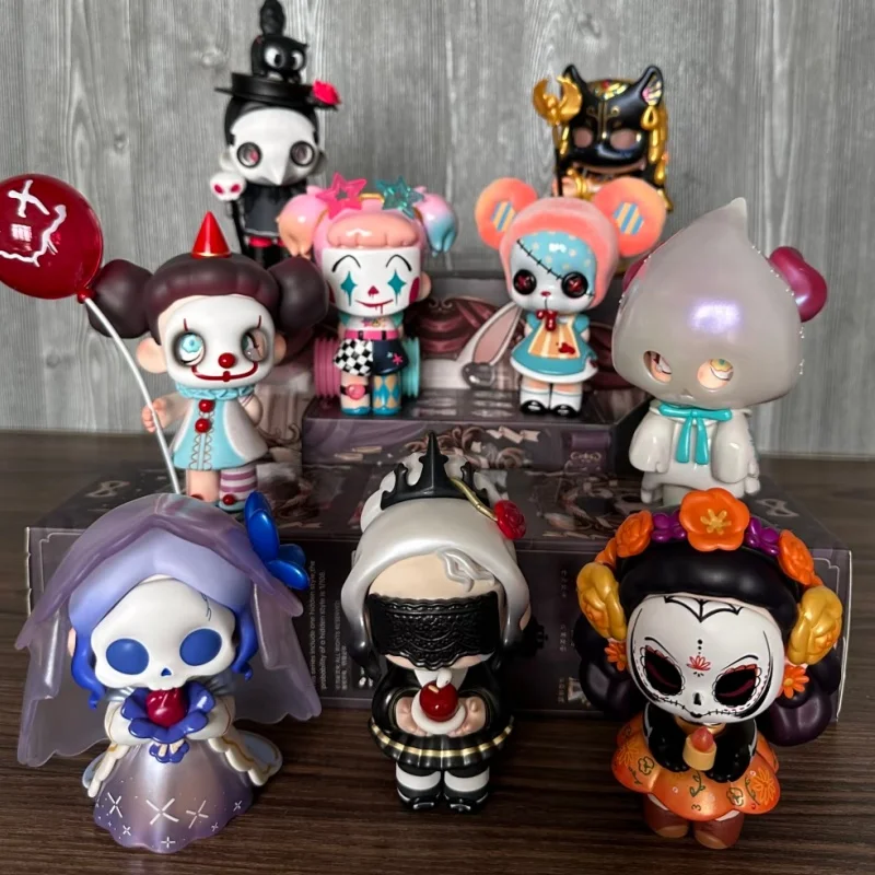 

Halloween Kasa He Is Not A Villain At All Series Blind Box Cute Tide Play Orname Ornament Model Action Figure Toy Birthday Gift