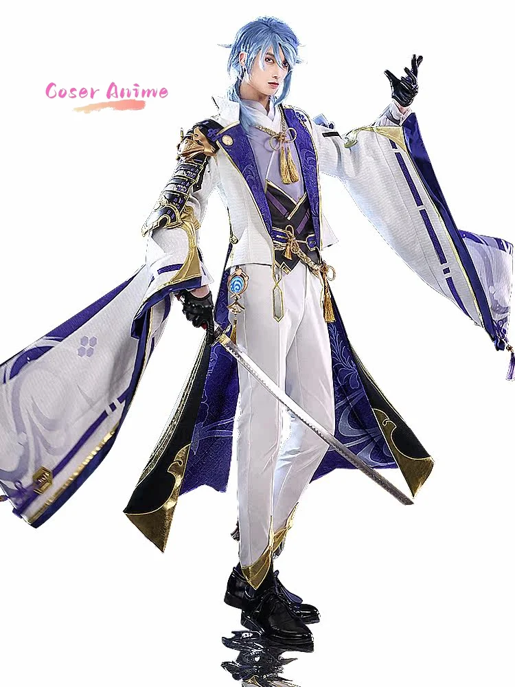 Party Games For Christmas - Oyun Genshin Impact Kamisato Ayato Cosplay