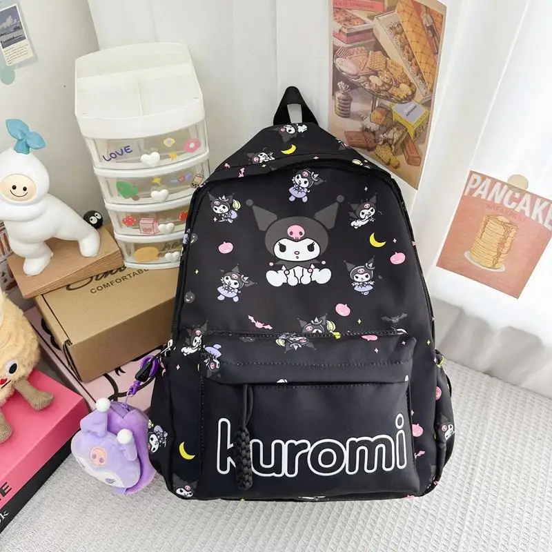

Sanrio Girl Cartoon Storage Bag Kuromi Anime Cute Kawaii Travel Lightweight Fashionable Miscellaneous Large Capacity Storage Bag