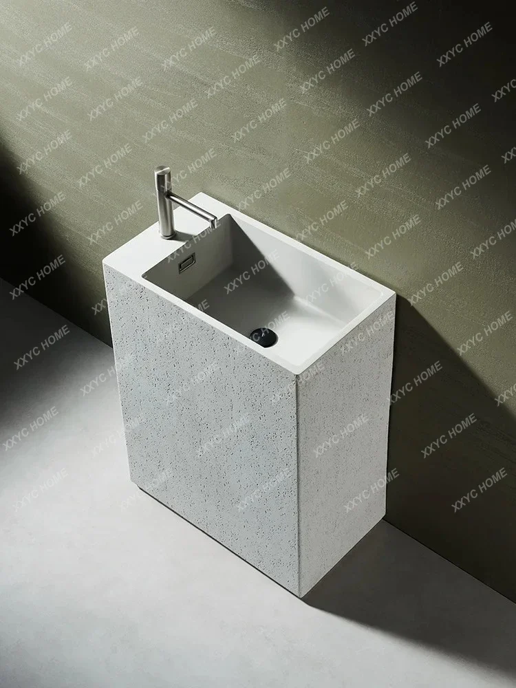 

TTCement Умывальник на пьедестале Туалет Напольный умывальник Бытовой умывальник Открытый