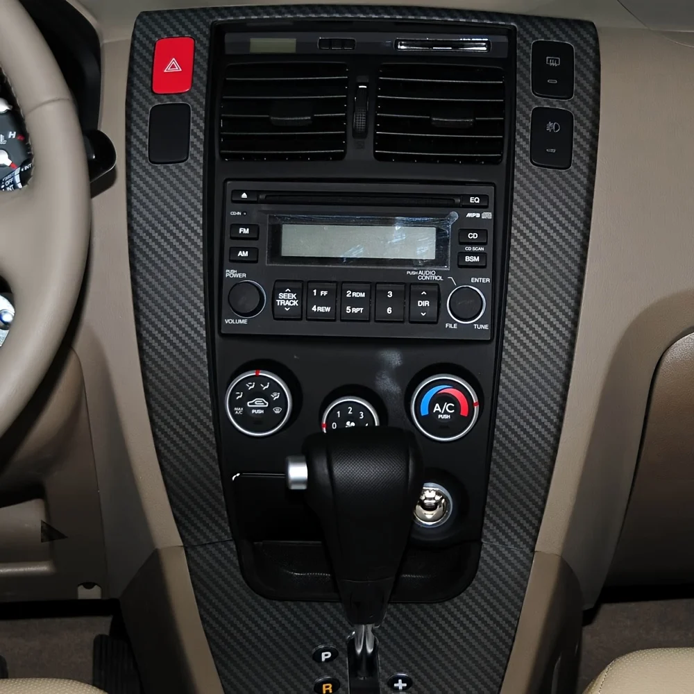 

Для yundai Tucson 2005-2013 внутренняя центральная панель управления дверная ручка 5D наклейки из углеродного волокна наклейки аксессуары для стайлинга автомобилей