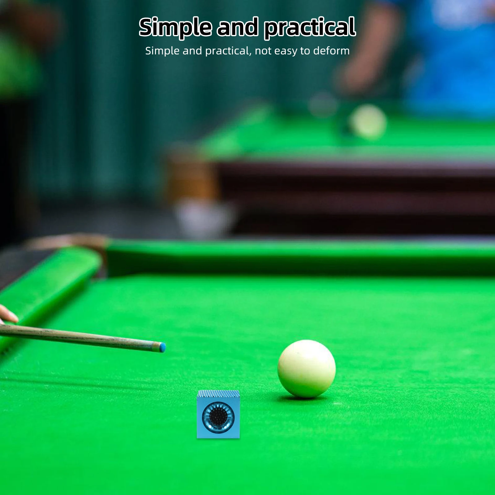 

Billiard Cue Repairer Billiards Club Grind Tool Head Pool Stick Tips Kit Chalk Cubes Shaper Accessories