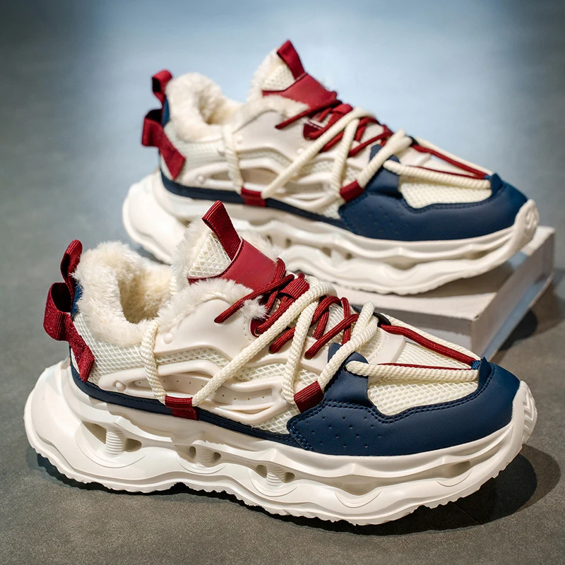 

Мужские повседневные кроссовки, зимние легкие дышащие кроссовки на мягкой подошве, уличные кроссовки для бега, модные студенческие гоночные спортивные туфли